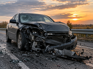 car that has been in an accident